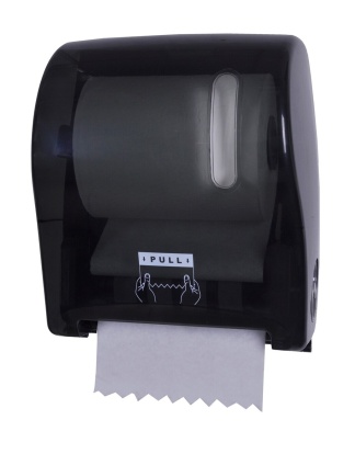 Distributeur de papier à main en rouleaux à découpe automatique
